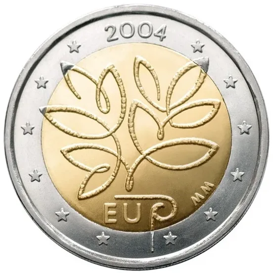 Pièce de 2 euros Élargissement de l'UE, Finlande 2004